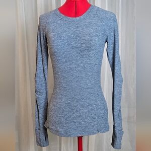 lululemon athletica Blue Long Sleeve Top